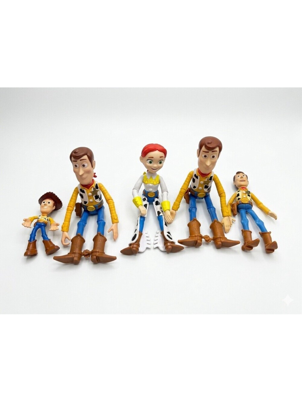 Disney Pixar Toy Story Lot of 5 Poseable Figures Woody Jessie Mattel 2017 2018